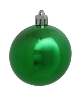 Julekugle 6 cm farve grøn
